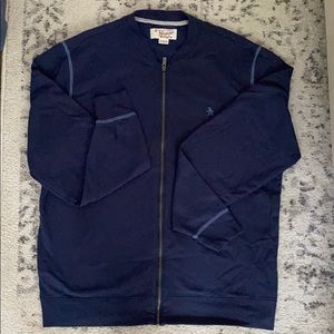 Original Penguin Navy Size XL Zip Up Jacket